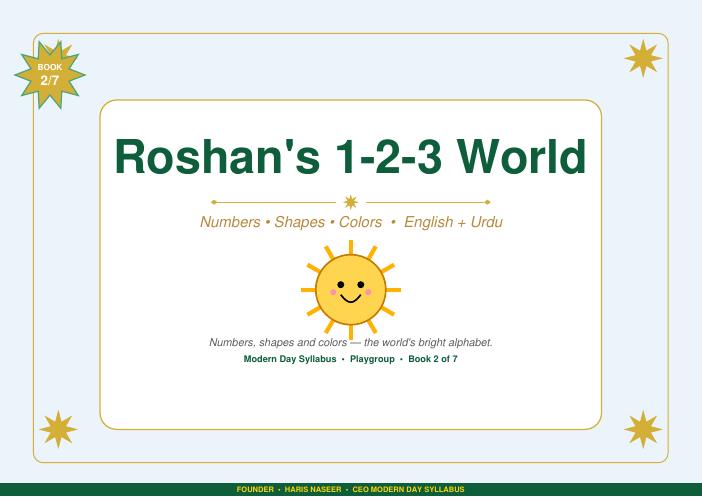 Roshan's 1-2-3 World