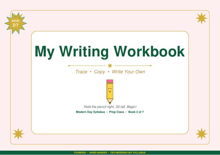 My Writing Workbook
